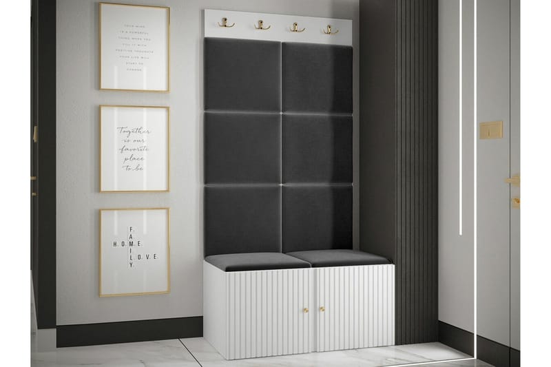 Dunvegan Highboard White - Förvaring - Förvaringsmöbler - Byrå