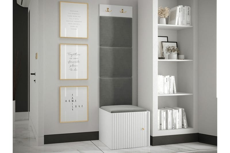 Dunvegan Highboard White - Förvaring - Förvaringsmöbler - Byrå