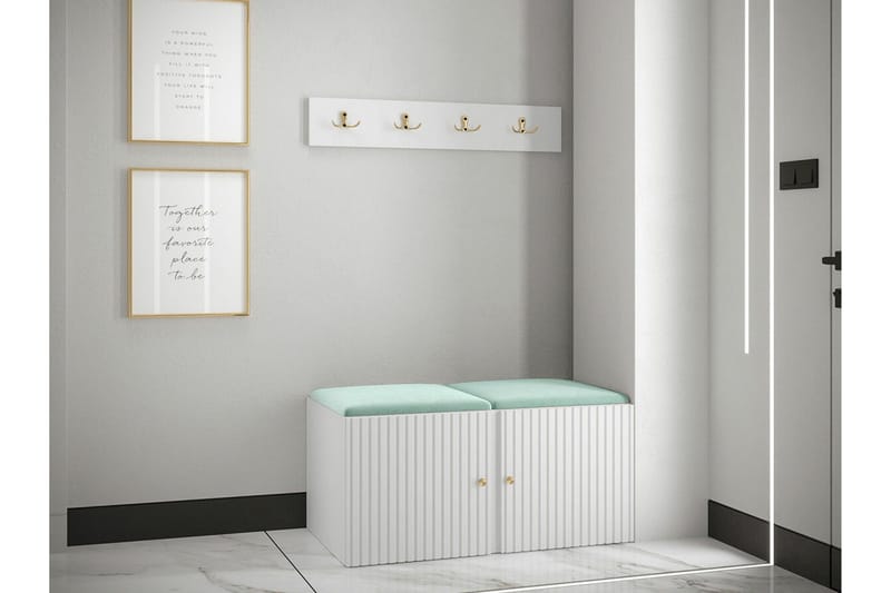 Dunvegan Highboard White - Förvaring - Förvaringsmöbler - Byrå