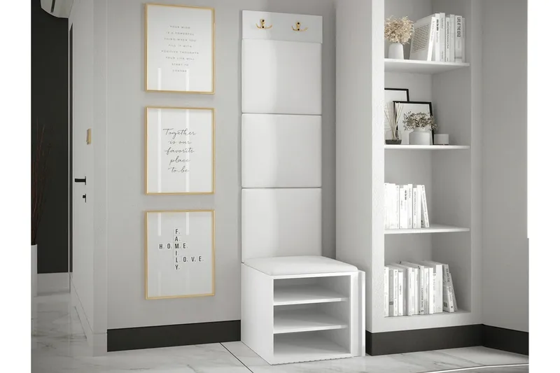 Dunvegan Highboard White - Förvaring - Förvaringsmöbler - Byrå