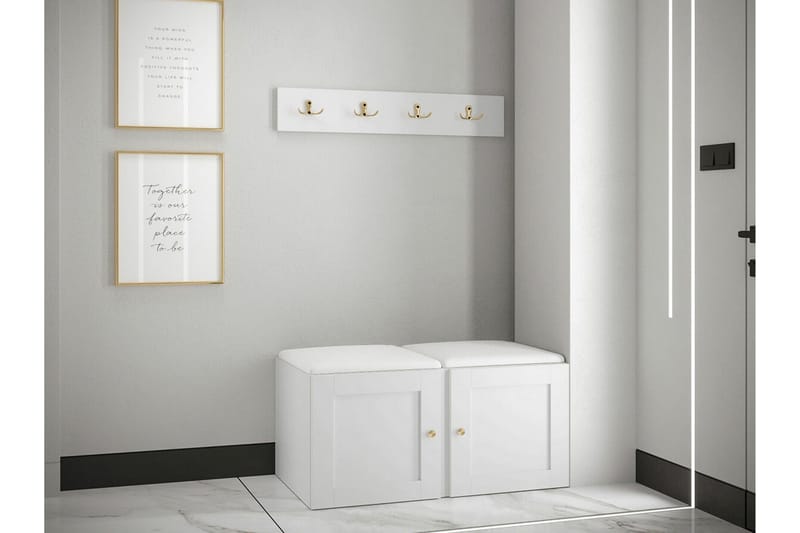 Dunvegan Highboard White - Förvaring - Förvaringsmöbler - Byrå