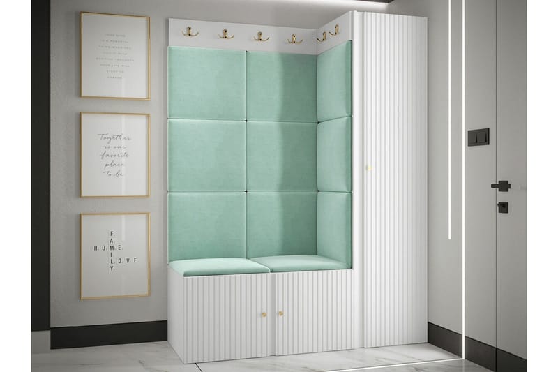 Dunvegan Highboard White - Förvaring - Förvaringsmöbler - Byrå