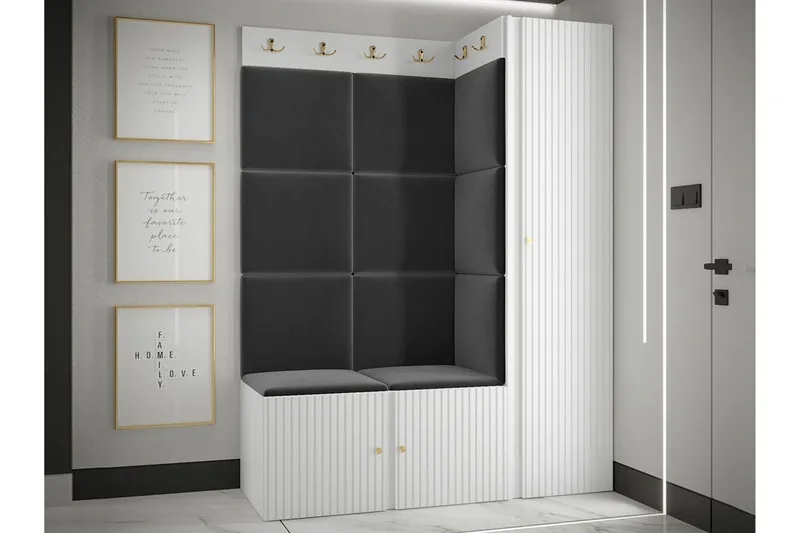 Dunvegan Highboard White - Förvaring - Förvaringsmöbler - Byrå