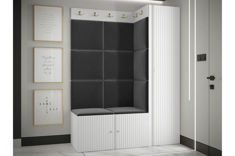 Dunvegan Highboard White - Förvaring - Förvaringsmöbler - Byrå