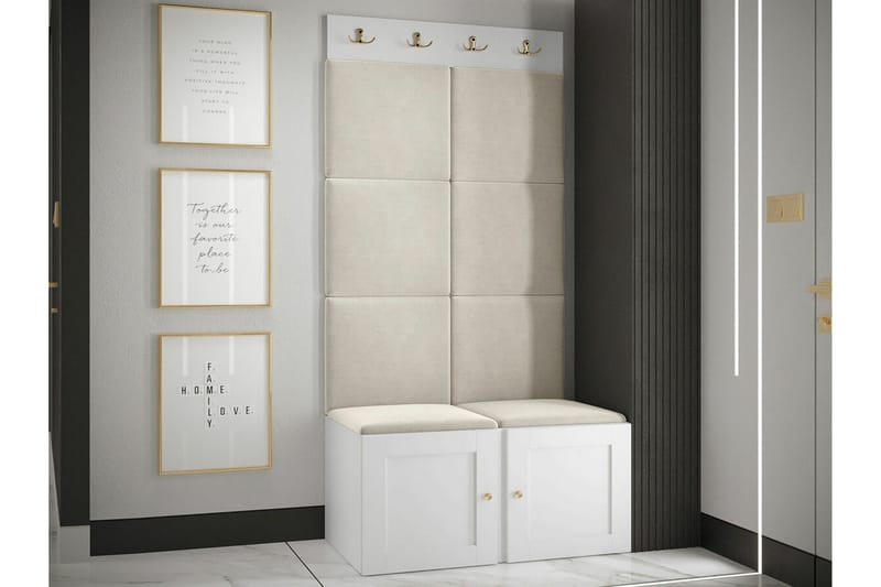 Dunvegan Highboard White - Förvaring - Förvaringsmöbler - Byrå