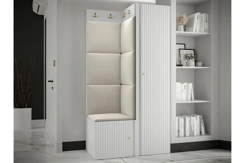 Dunvegan Highboard White - Förvaring - Förvaringsmöbler - Byrå