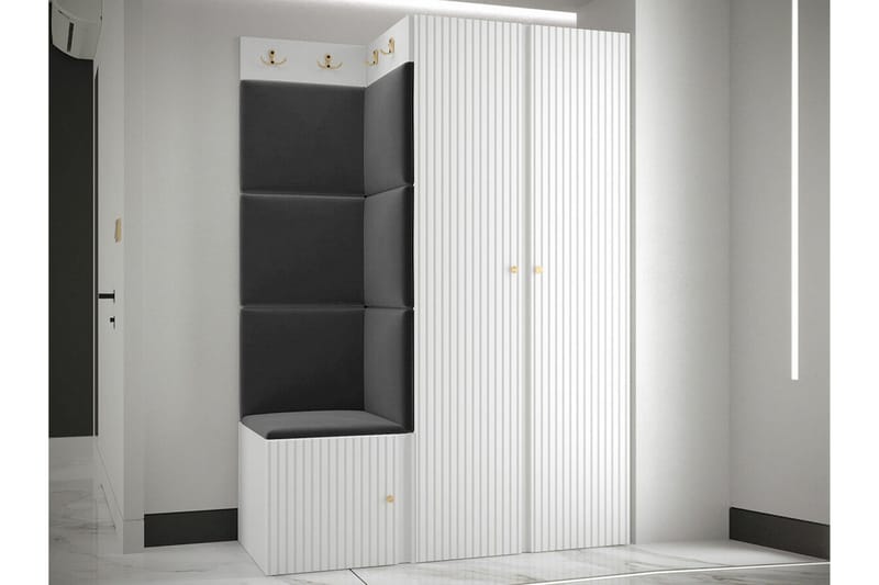 Dunvegan Highboard White - Förvaring - Förvaringsmöbler - Byrå