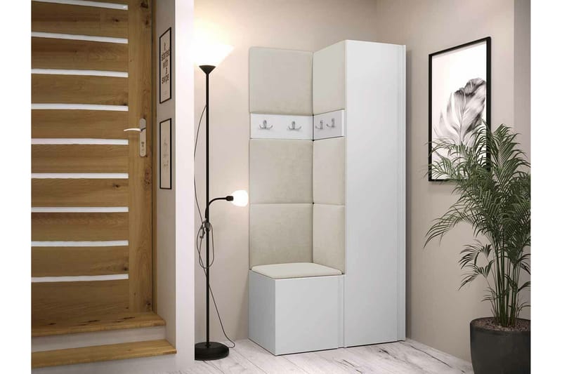 Dunvegan Highboard White - Förvaring - Förvaringsmöbler - Byrå