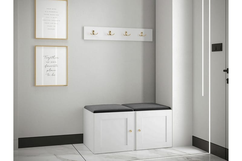 Dunvegan Highboard White - Förvaring - Förvaringsmöbler - Byrå