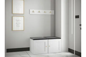 Dunvegan Highboard White - Förvaring - Förvaringsmöbler - Byrå
