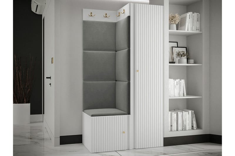 Dunvegan Highboard White - Förvaring - Förvaringsmöbler - Byrå