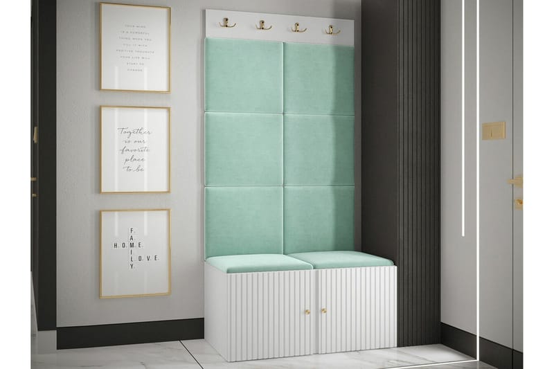 Dunvegan Highboard White - Förvaring - Förvaringsmöbler - Byrå