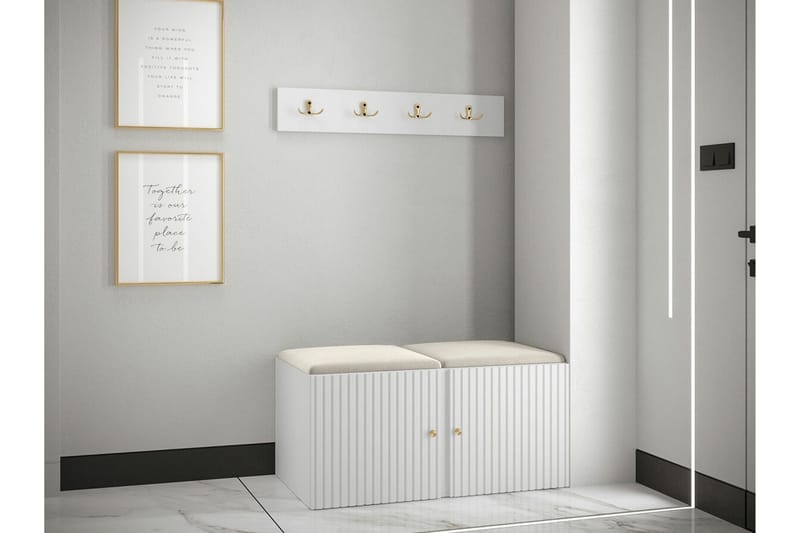 Dunvegan Highboard White - Förvaring - Förvaringsmöbler - Byrå