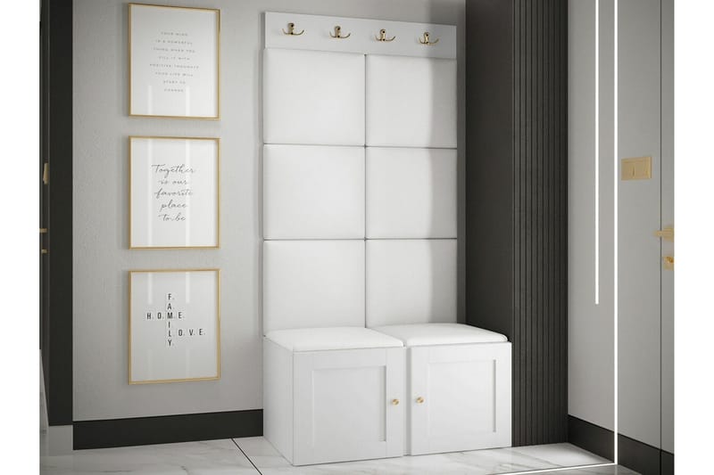 Dunvegan Highboard White - Förvaring - Förvaringsmöbler - Byrå