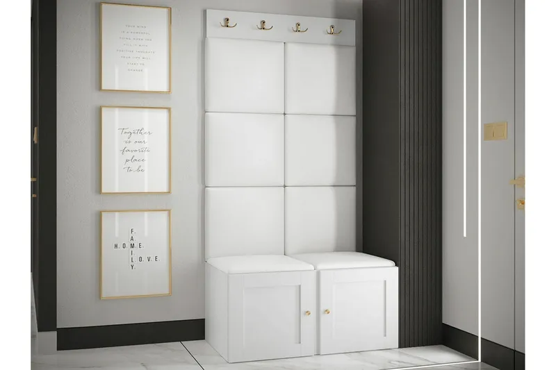 Dunvegan Highboard White - Förvaring - Förvaringsmöbler - Byrå