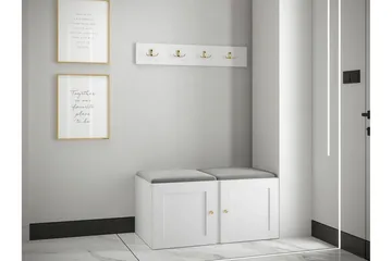 Dunvegan Highboard White - Förvaring - Förvaringsmöbler - Byrå