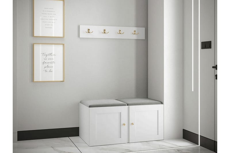 Dunvegan Highboard White - Förvaring - Förvaringsmöbler - Byrå