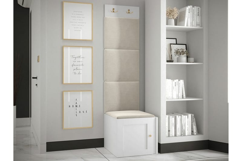 Dunvegan Highboard White - Förvaring - Förvaringsmöbler - Byrå