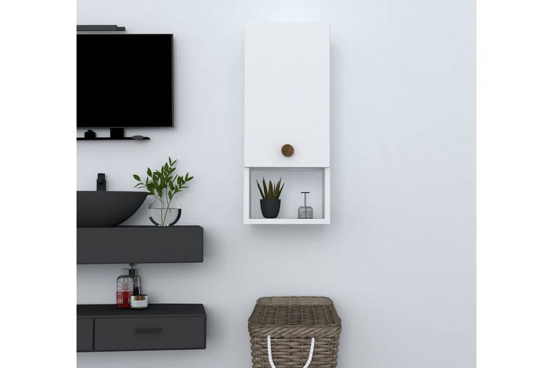 Estephen Badrumsskåp 71 cm - Vit - Förvaring - Förvaringsmöbler - Byrå