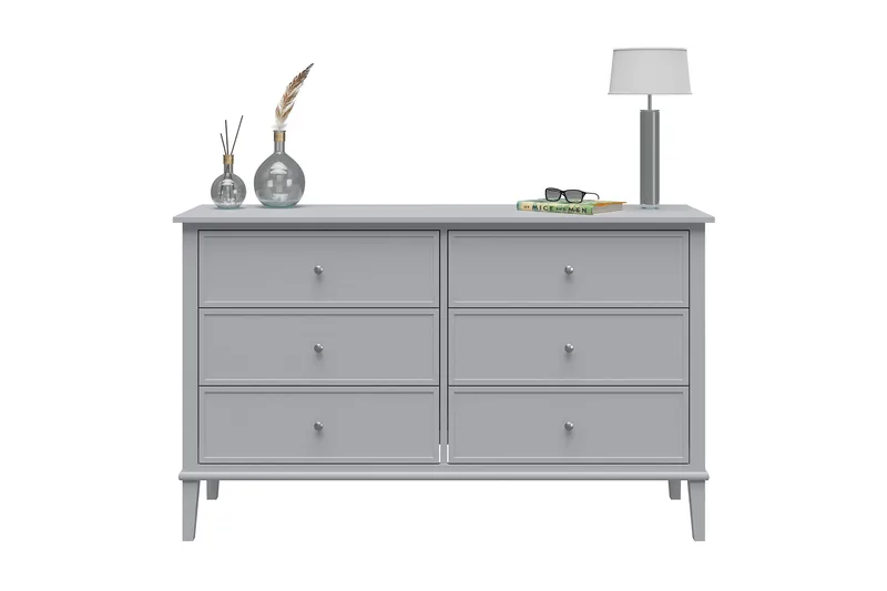 Evgeni Byrå 6 lådor - Grå - Förvaring - Förvaringsmöbler - Byrå