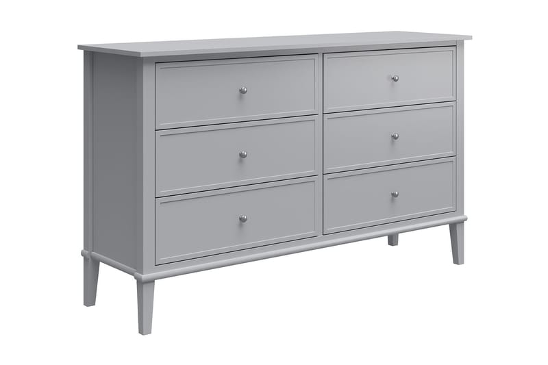 Evgeni Byrå 6 lådor, Grå