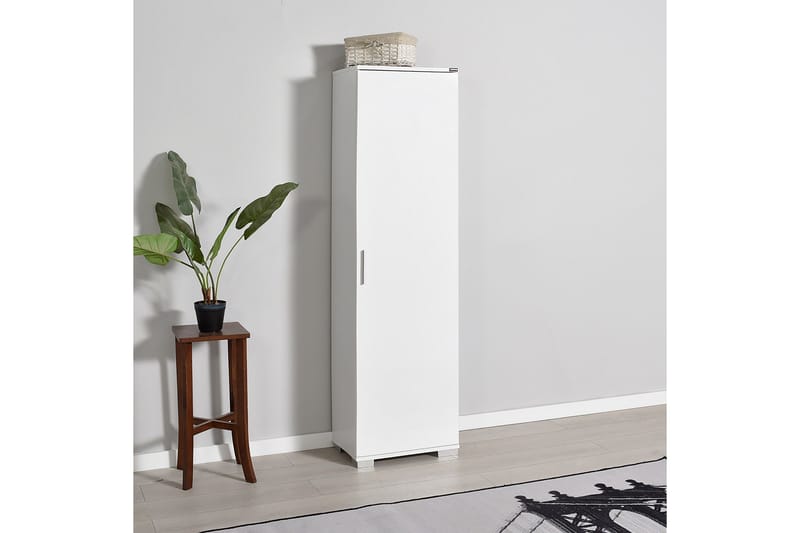 Förvaringsskåp 45x169 cm - Vit - Förvaring - Förvaringsmöbler - Byrå