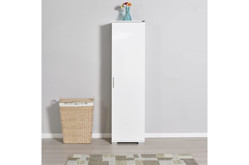 Förvaringsskåp 45x169 cm - Vit - Förvaring - Förvaringsmöbler - Byrå