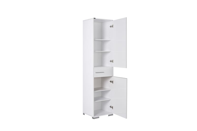 FÖRVARINGSSKÅP 45x187 cm Vit - Förvaring - Förvaringsmöbler - Byrå