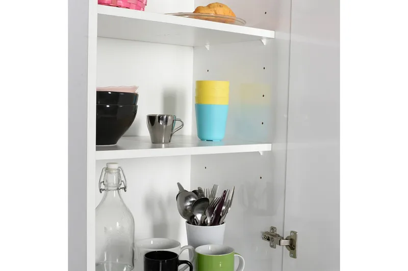 Förvaringsskåp 52x187 cm - Vit - Förvaring - Förvaringsmöbler - Byrå