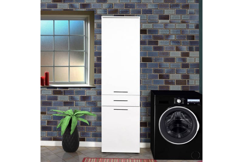 Förvaringsskåp 52x187 cm - Vit - Förvaring - Förvaringsmöbler - Byrå