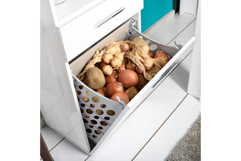 Förvaringsskåp 52x187 cm - Vit - Förvaring - Förvaringsmöbler - Byrå