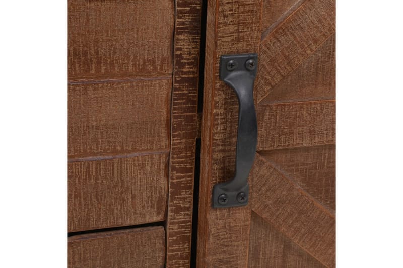 Förvaringsskåp massivt granträ 64x33,5x75 cm brun - Brun - Förvaring - Förvaringsmöbler - Byrå