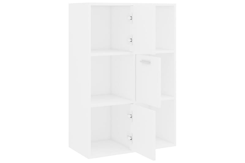 Förvaringsskåp vit 60x29,5x90 cm spånskiva - Vit - Förvaring - Förvaringsmöbler - Byrå