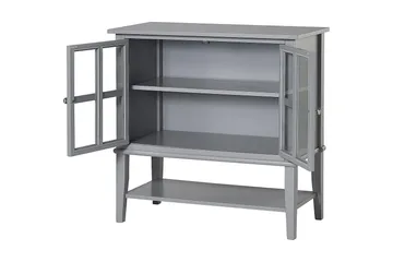 Franklin Förvaringsskåp 80x40 cm Grå - Dorel Home - Förvaring - Förvaringsmöbler - Byrå