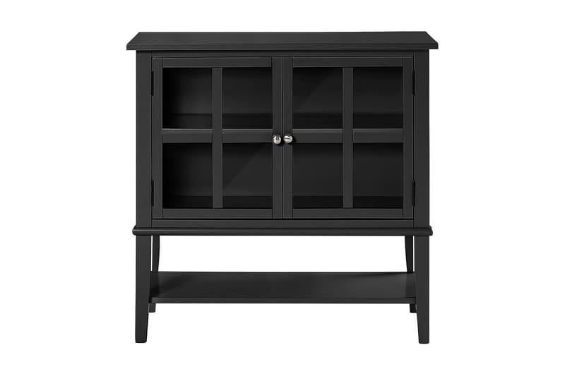 FRANKLIN Förvaringsskåp 80x40 cm Svart - Dorel Home - Förvaring - Förvaringsmöbler - Byrå