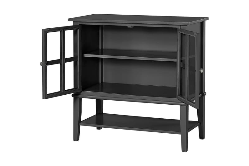 FRANKLIN Förvaringsskåp 80x40 cm Svart - Dorel Home - Förvaring - Förvaringsmöbler - Byrå