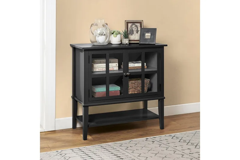 Franklin Förvaringsskåp 80x40 cm Svart - Dorel Home - Förvaring - Förvaringsmöbler - Byrå