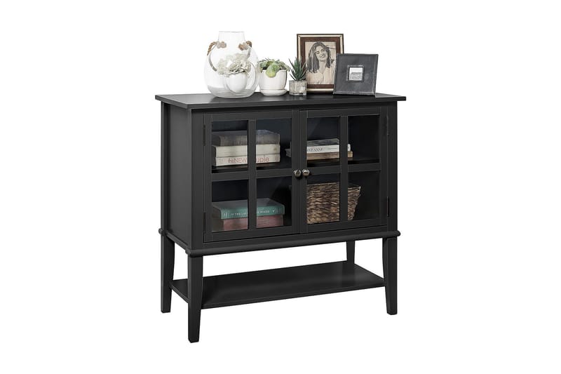 Franklin Förvaringsskåp 80x40 cm Svart - Dorel Home - Förvaring - Förvaringsmöbler - Byrå