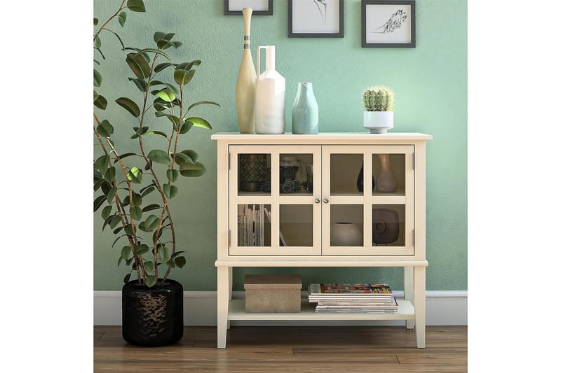 Franklin Förvaringsskåp 80x40 cm Vit - Dorel Home - Förvaring - Förvaringsmöbler - Byrå