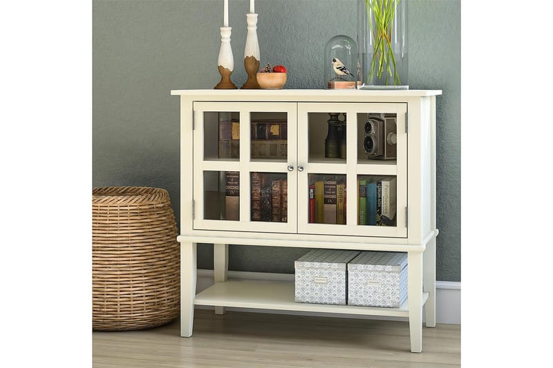 Franklin Förvaringsskåp 80x40 cm Vit - Dorel Home - Förvaring - Förvaringsmöbler - Byrå