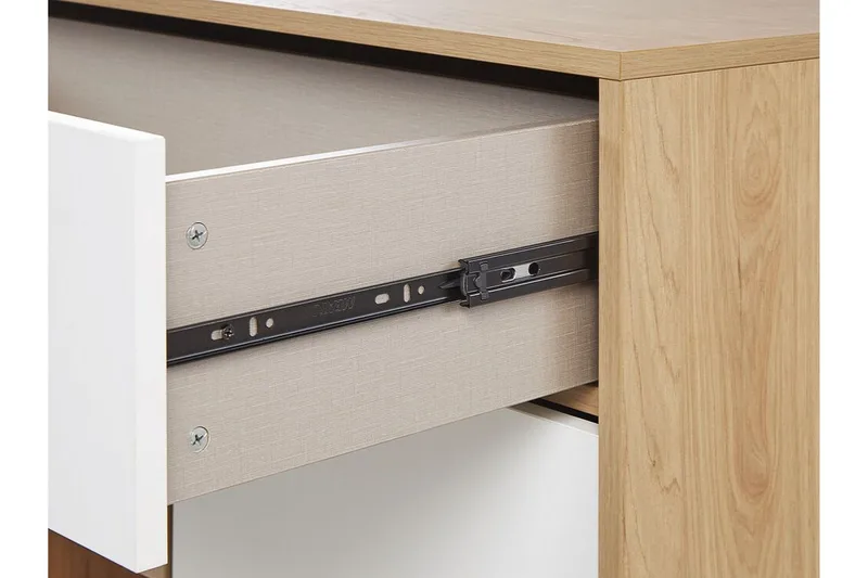 Germenata Skåp 118x40 cm - Ljust Trä/Vit - Förvaring - Förvaringsmöbler - Byrå