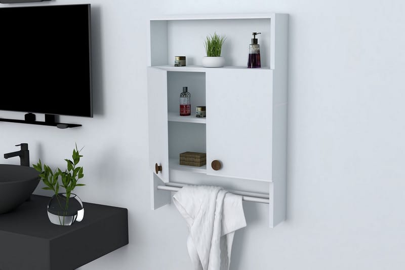 Giff Badrumsskåp 60 cm - Vit - Förvaring - Förvaringsmöbler - Byrå