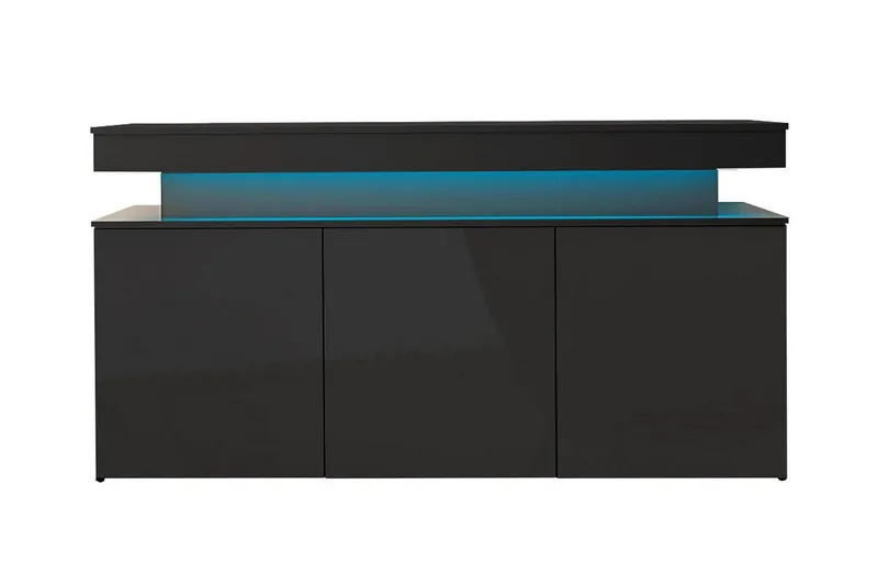 Glenndale Highboard - Svart - Förvaring - Förvaringsmöbler - Byrå