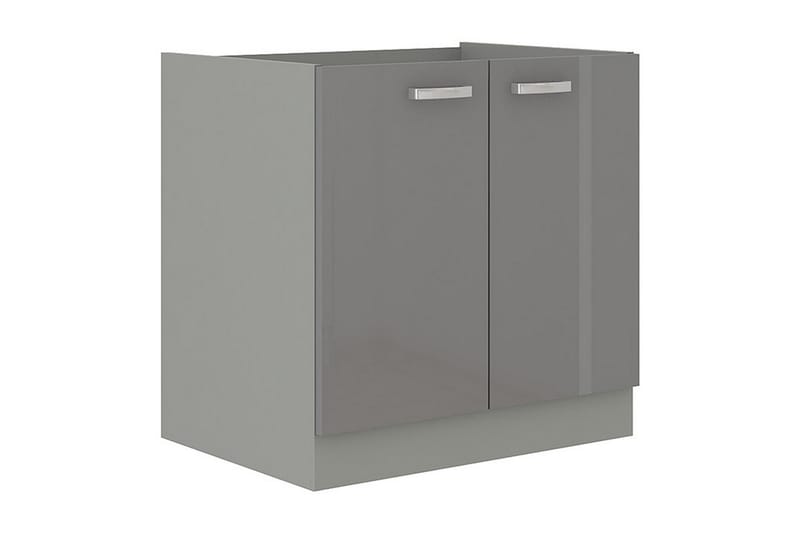 GREY Skåp för tvättmaskin 80x50x82 cm - Grå - Byrå