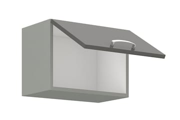 Grey Väggskåp 50x36x40 cm - Svart/Grå/Vit - Förvaring - Skåp - Köksskåp - Väggskåp
