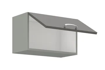 Grey Väggskåp 60x36x40 cm - Svart - Förvaring - Skåp - Köksskåp - Väggskåp