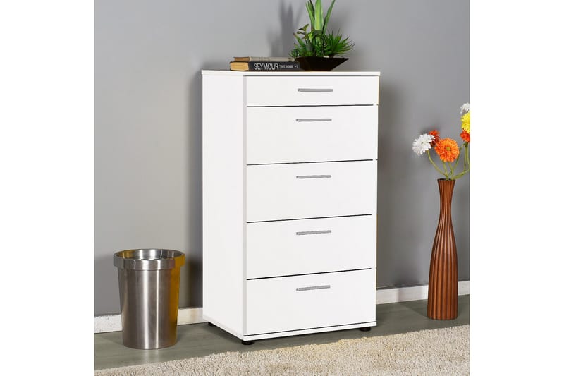 Highboard 60x108 cm - Vit - Förvaring - Förvaringsmöbler - Byrå