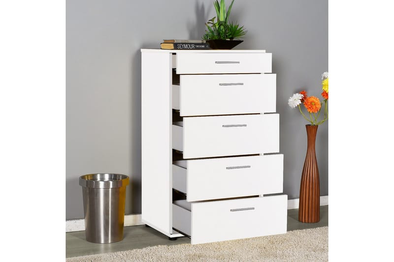 Highboard 60x108 cm - Vit - Förvaring - Förvaringsmöbler - Byrå