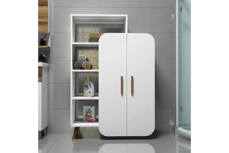 Hovdane Förvaringsskåp 90 cm, Vit