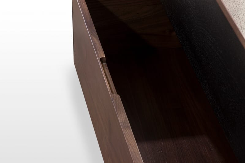 HULSIG Byrå 150x50 cm Massiv Valnöt Brun - Förvaring - Förvaringsmöbler - Byrå